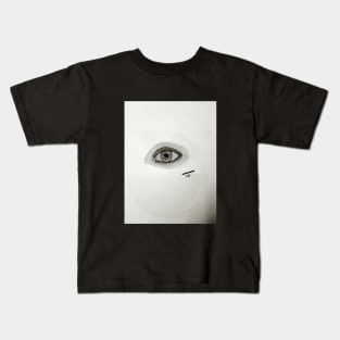 Realistic Eye Kids T-Shirt